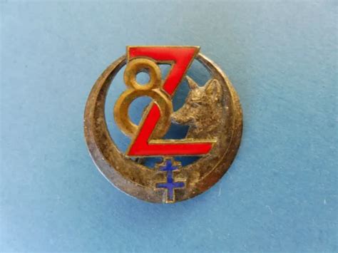 ALGERIE INSIGNE 8 Regiment De Zouaves 8 Rz Armee Afrique