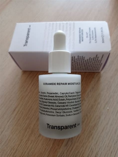 Transparent Lab Ceramide Repair Moisturizer Ml Inci Beauty