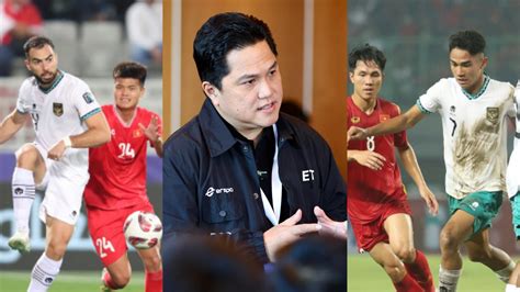 Erick Thohir Singgung Jordi Amat Dan Marselino Ferdinan Usai Timnas