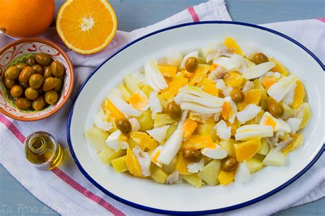 Ensalada Malague A De Naranja Y Bacalao La Rosa Dulce