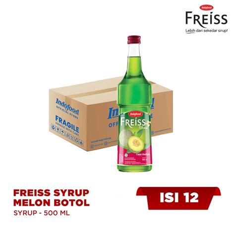 Jual 1 Ctn Freiss Syrup Melon Botol 500 Ml Shopee Indonesia