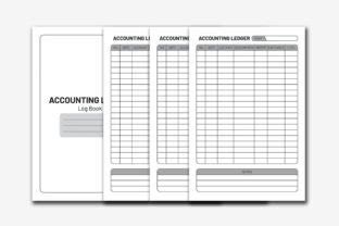 Accounting Ledger Log Book KDP Interio Graphic By MB Graphics