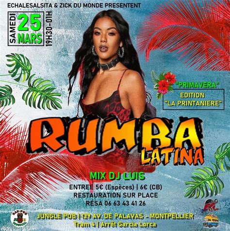 Spectacle Rumba Latina Mix Dj Luis Et Guest Salsa Bachata Merengue Y Mas à Montpellier