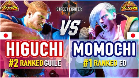 Sf Higuchi Ranked Guile Vs Momochi Ranked Ed Sf High