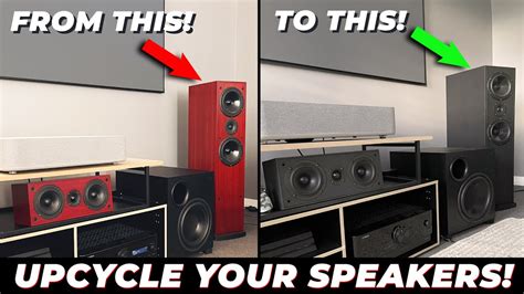 Diy Paint Your Speakers With Rustoleum Peel Coat Home Theatre Speaker