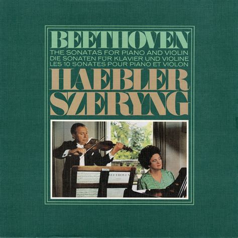 Henryk Szeryng Beethoven Violin Sonatas Nos Flac