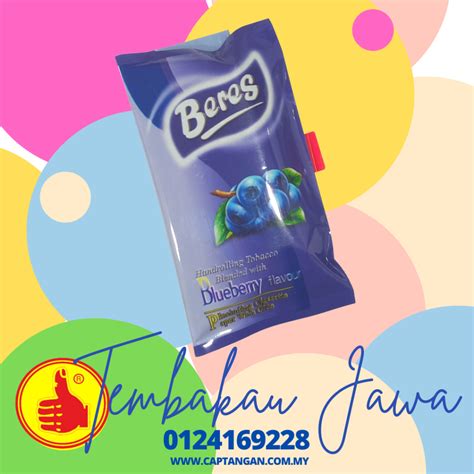 Beres Blueberry Tembakau Jawa Cap Tangan