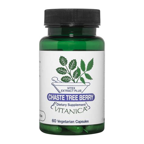 Chaste Tree Berry ~ Vitex Extract Plus~ 60 Capsules Vitanicapro ~ Supplements For Professionals