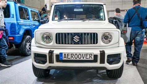 India Bound Maruti Jimny Suv Modified As Mercedes G Wagen