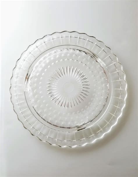 Help With Value And History Of This 3 Footed Glass Serving Plate It Is 11 1 2 In Diameter 3 1