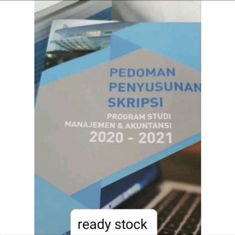 Jual Ommarket Buku Pedoman Penyusunan Skripsi And Tesis Edisi Terbaru Tim Penyusun Mahardhika