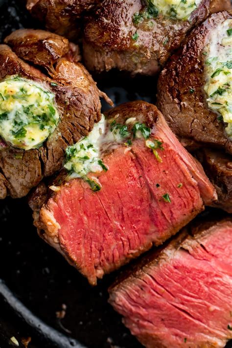 Sous Vide Filet Mignon With Garlic And Herb Butter Recipe Cart