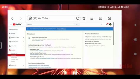 Syarat Chanel Youtube Diterima Monetisasi Youtube