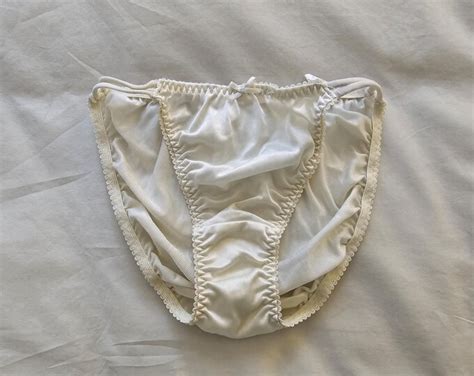 Silky String Bikini Panties Size 8 10 Aus Uk 4 5 US Etsy