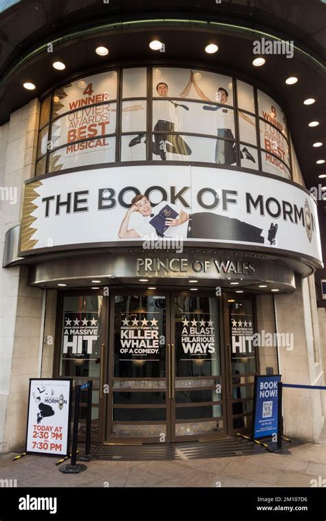 The Book Of Mormon At The Prince Of Wales Theatre London England Uk