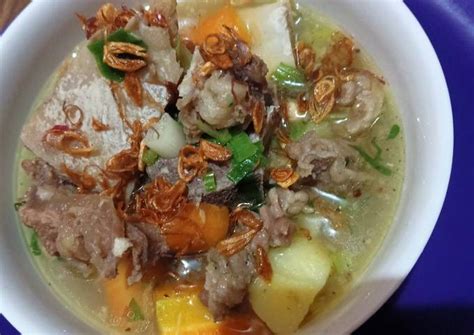 Resep Sop Tulangan Kambing Idhul Adha Oleh Ummu Aa Cookpad