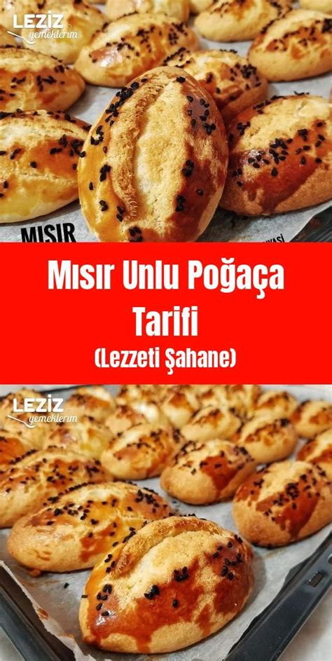 Mısır Unlu Poğaça Tarifi Lezzeti Şahane Leziz Yemeklerim Yemek