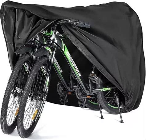 Funda Cubre Bicicleta Para Dos R29 Doble Silver Impermeable