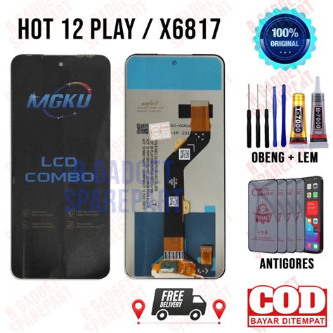 Lcd Infinix Hot 12 Play X6817 Original OEM Quality Lcd Touchscreen