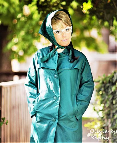 Super Green Nylon Raincoat Raphael Majorelle Flickr