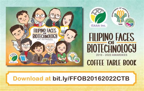 ISAAA Inc And DA Biotech Release Coffee Table Book On The Filipino