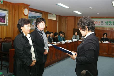 고성 인터넷 뉴스 Gsinews 고성군여성단체협의회 정기회의 남은음식 재사용 안하기 운동 벌여