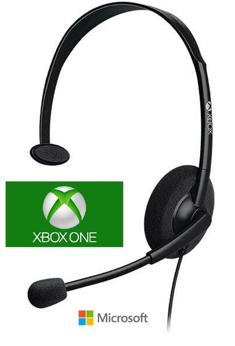 Microsoft Original Gaming Chat Headset for Xbox One and Xbox One Slim ...