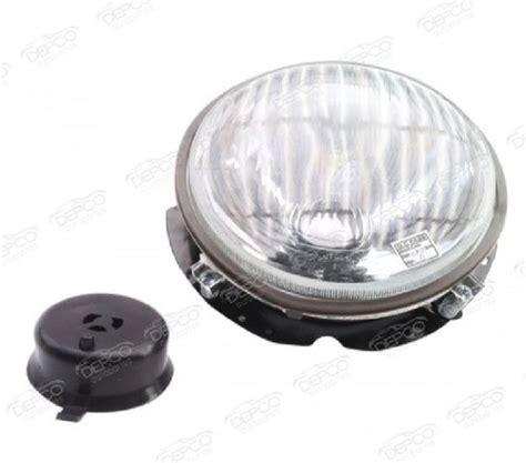 Kit 2 Faros C base Y Biseles Cromados Vw Sedan Vocho Cristal Envío gratis