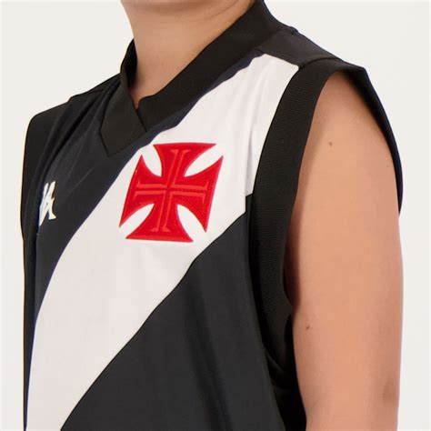 Kappa Vasco 2021 Away Teens Basketball Sleeveless Shirt FutFanatics