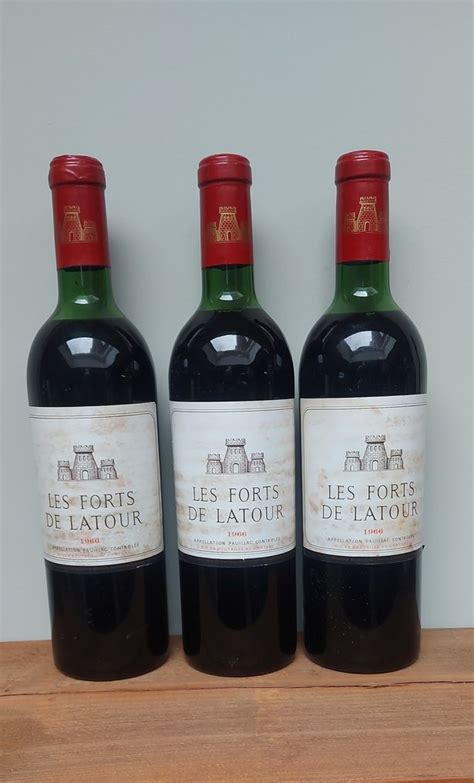 1966 Les Forts De Latour 2nd Wine Of Chateau Latour Pauillac 3