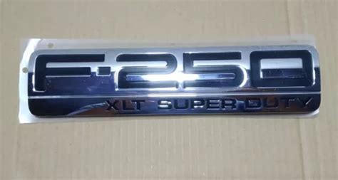 1 Emblema Lateral Ford F250 Xlt Super Duty Original Fd44 Parcelamento