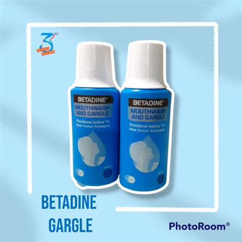 Jual BETADINE GARGLE MOUTHWASH 190 ML OBAT KUMUR Kota Tangerang