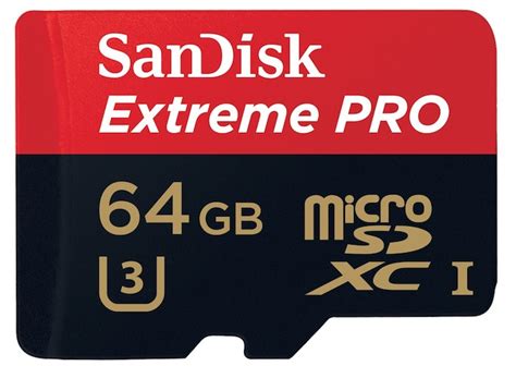 SanDisk Announces 4K-Capable 64GB Extreme PRO microSD Card
