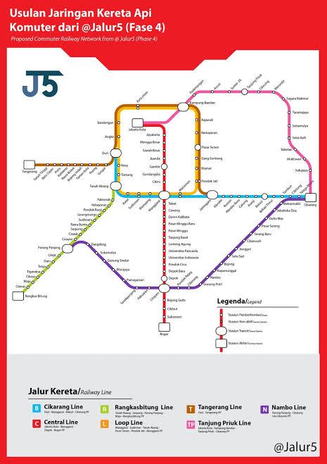 Jalur5 Community On Twitter Jonggol Akan Kena Rel Kereta Lingkar Luar