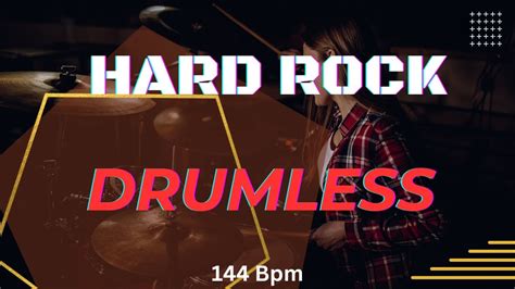 Hard Rock Drumless Track 144 Bpm No Drums Backing Tracks Youtube