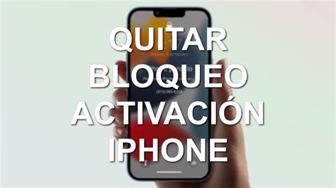 Cómo eliminar el bloqueo de activación de iCloud