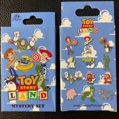 Toy Story Land Mystery Disney Pin Set Disney Pins Blog