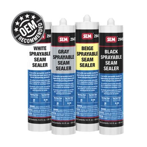 Sem 1k Sprayable Seam Sealer Sealers Auto Body Toolmart