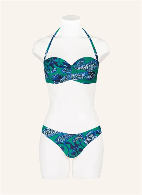 Hot Stuff Brazilian Bikini Hose In Gr N Dunkelblau Hellblau