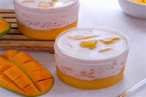 Resep Dessert Mango Sago Untuk Musim Panas Rinaresep