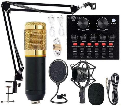 Bm800 Condenser Microphone Kit Proaudio