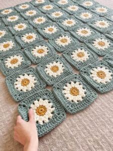 Crochet Granny Square Flower Patterns Beautiful Dawn Designs