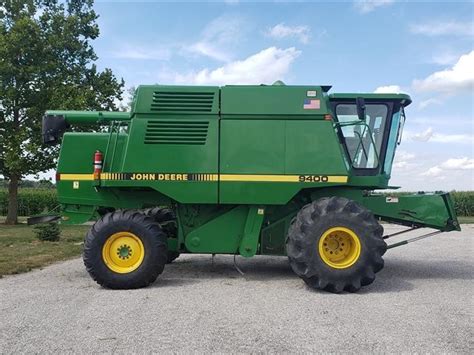 1991 John Deere 9400 4wd Combine Bigiron Auctions