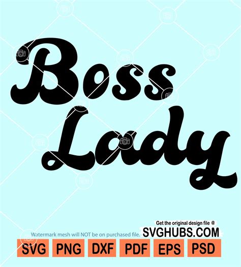 Boss Lady Svg Boss Svg Afro Woman Svg Girl Boss Svg Boss Lady Svg