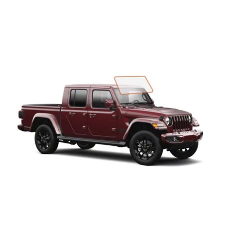 Motoshield Pro Jeep Gladiator Front Windshield Tint 75 Lad 2021 Cw