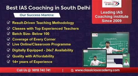 Best Ias Coaching In South Delhi With Fees And Course Details Top