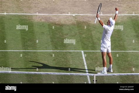 Nick Kyrgios Winning Wimbledon 2022 Hi Res Stock Photography And Images