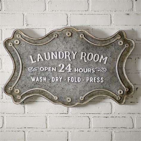 The Best Metal Laundry Room Wall Decor