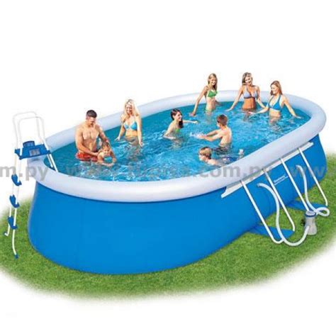 Tupi S A Piscina Bestway Lts Oval C Borde Inflable Ref