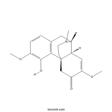 Sinomenine CAS 115 53 7 Alkaloids High Purity Manufacturer BioCrick